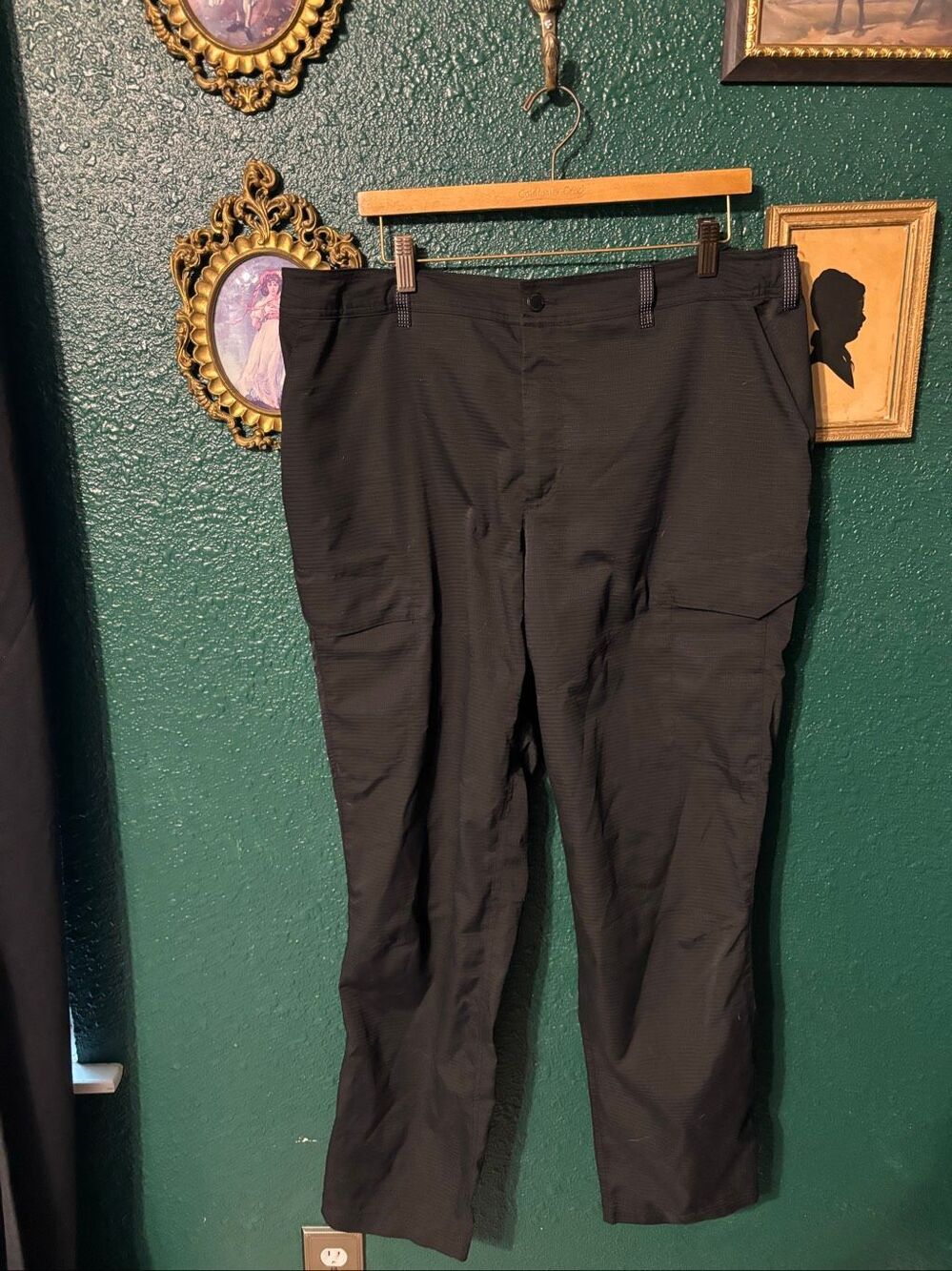 Duluth Trading Black Pull On Pants Sz 18